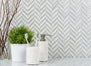 Seasons in Frost Herringbone