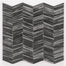 Chevron in Black Tile