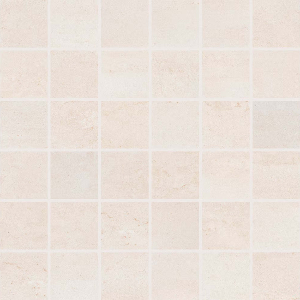 Cove Creek in Off White Straight Joint 2x2 Tile