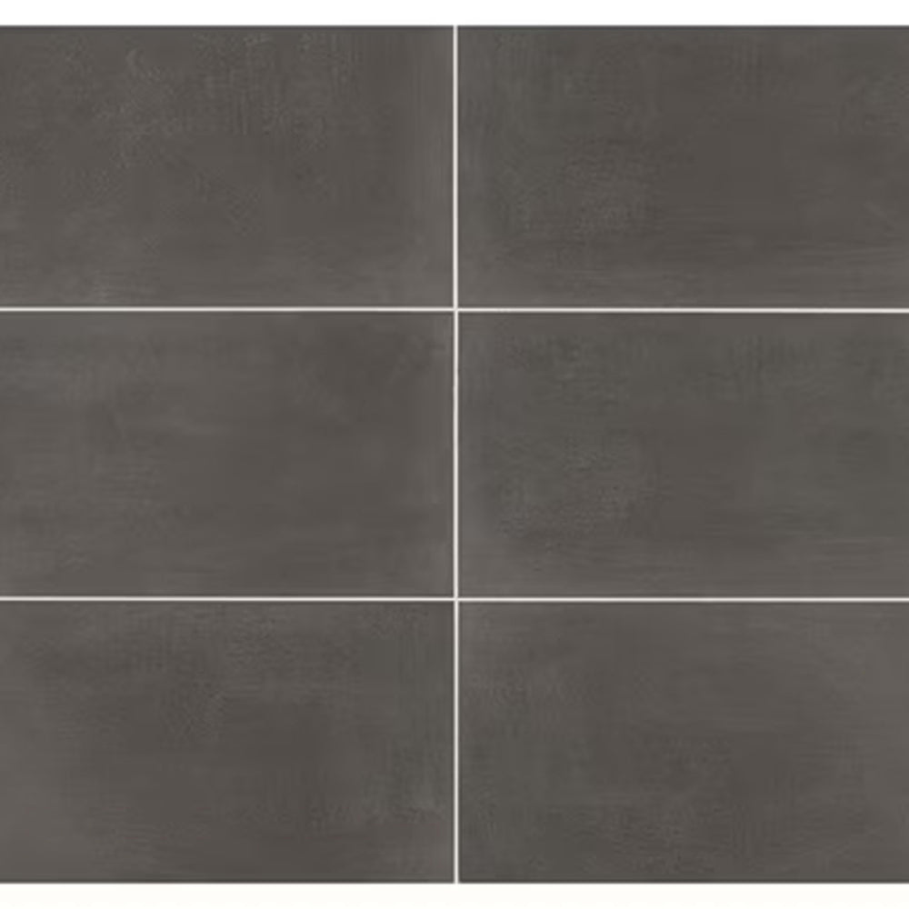 Moroccan Concrete in Charcoal Tile