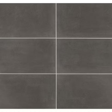 Moroccan Concrete in Charcoal Tile