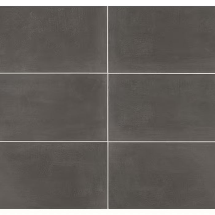 Moroccan Concrete in Charcoal Tile