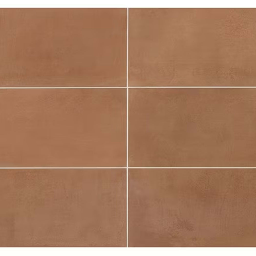 Moroccan Concrete in Terra Cotta Tile