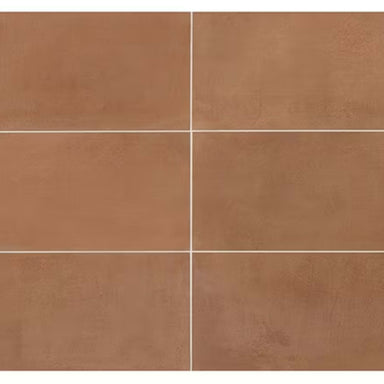 Moroccan Concrete in Terra Cotta Tile