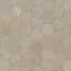 Sande in Cream 2x2 Hex Tile