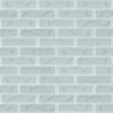 CARDINAL 3X12 ARTISAN GLASS in Cloud Tile