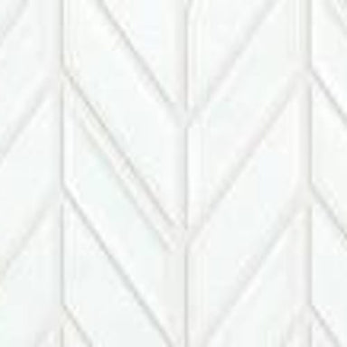 GEOSCAPES CHEVRON in White  Tile