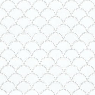 GEOSCAPES FAN in White  Tile