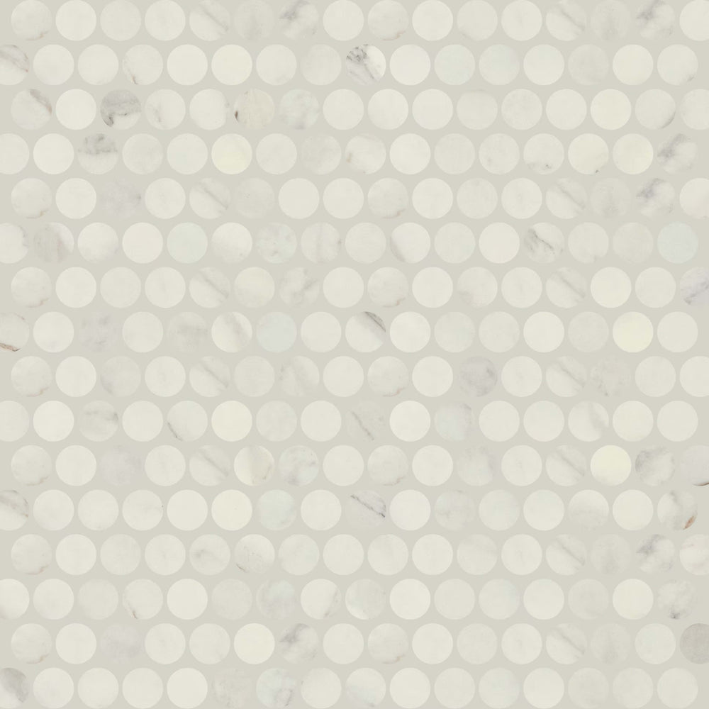 Famed in Diamond Penny Rounds Tile