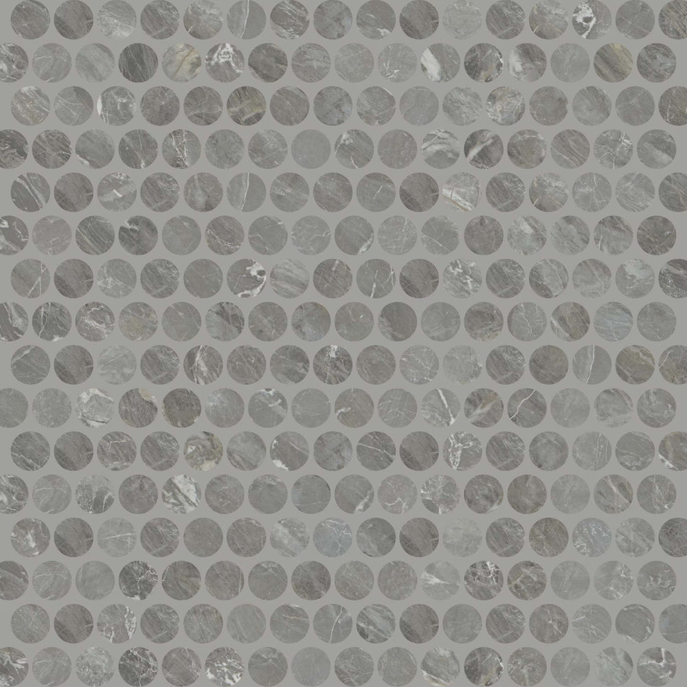 Famed in Glamour Penny Rounds Tile