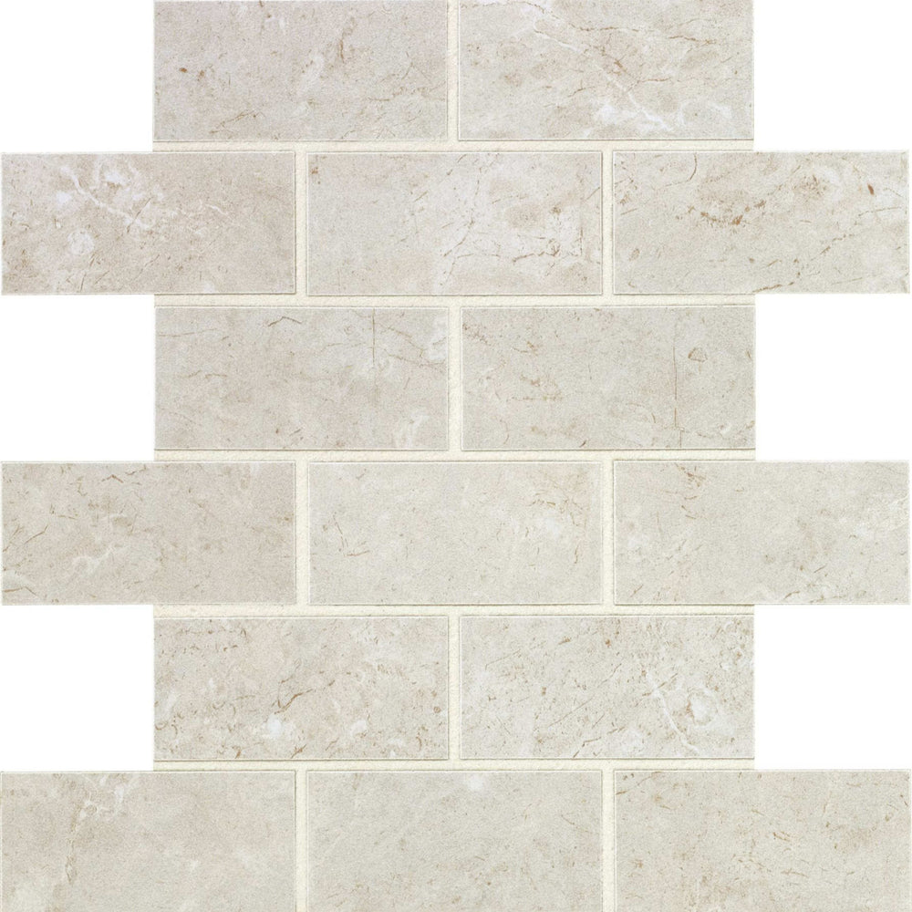 Florentine in Argento Brick Joint Tile