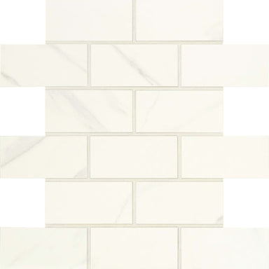 Florentine in Carrara Brick Joint Tile