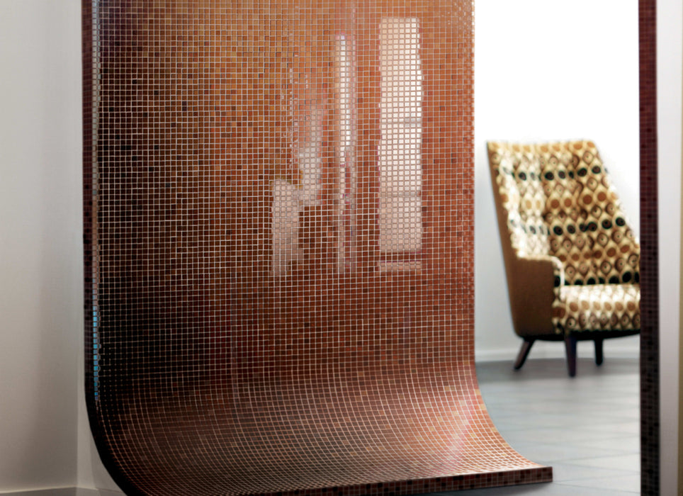 Glass Blox in Honey 1"x1"