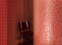Glass Blox in Dazzle Red 1"x1"