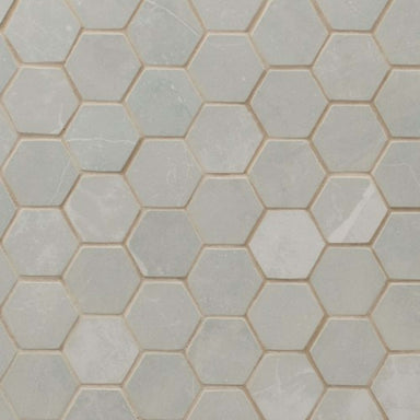 Sande in Grey 2x2 Hex Tile