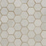 Sande in Ivory 2x2 Hex Tile