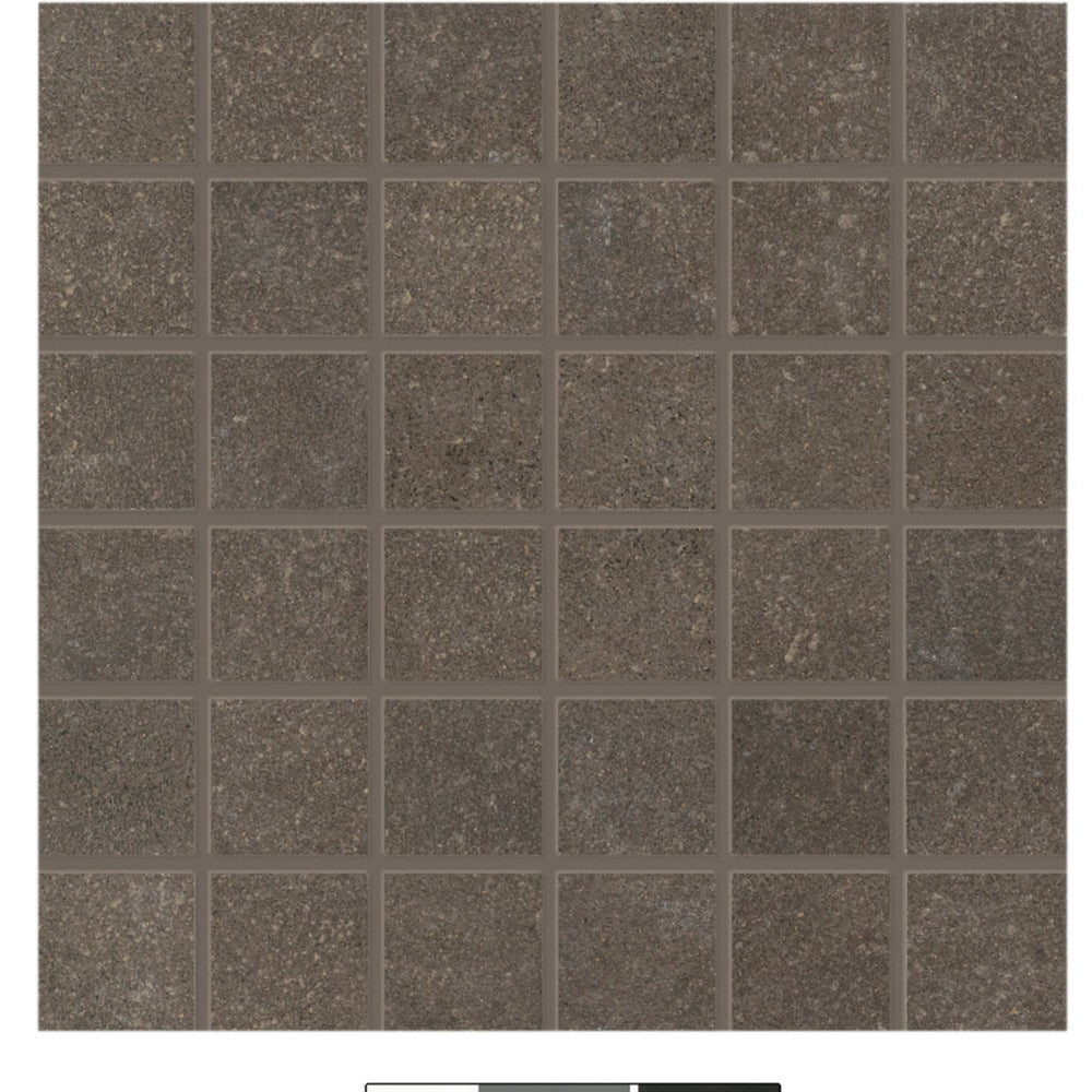Main Street in Bistro Brown Mosaic 2"x2" Tile