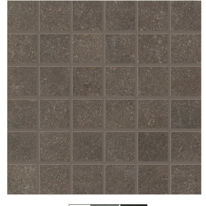 Main Street in Bistro Brown Mosaic 2"x2" Tile