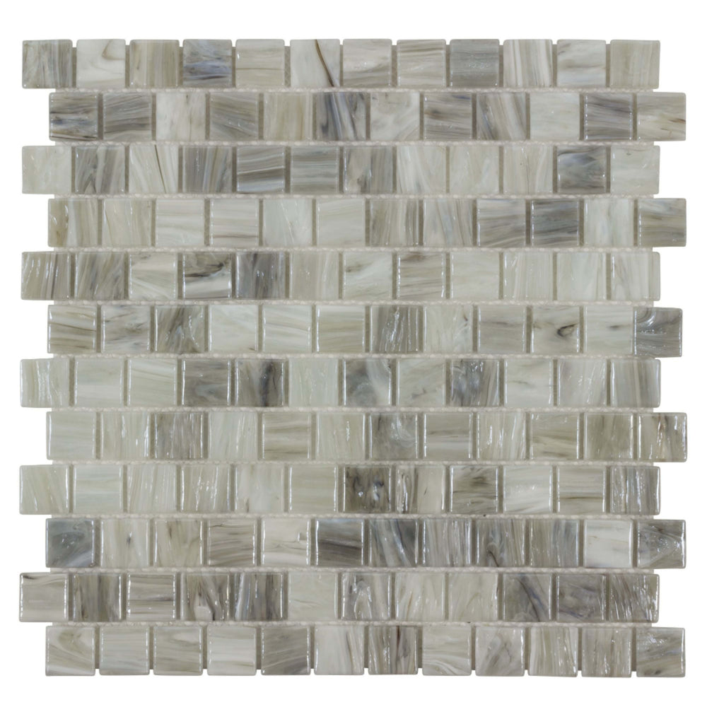 Glassique in Rhapsody Sepia Glass Tile