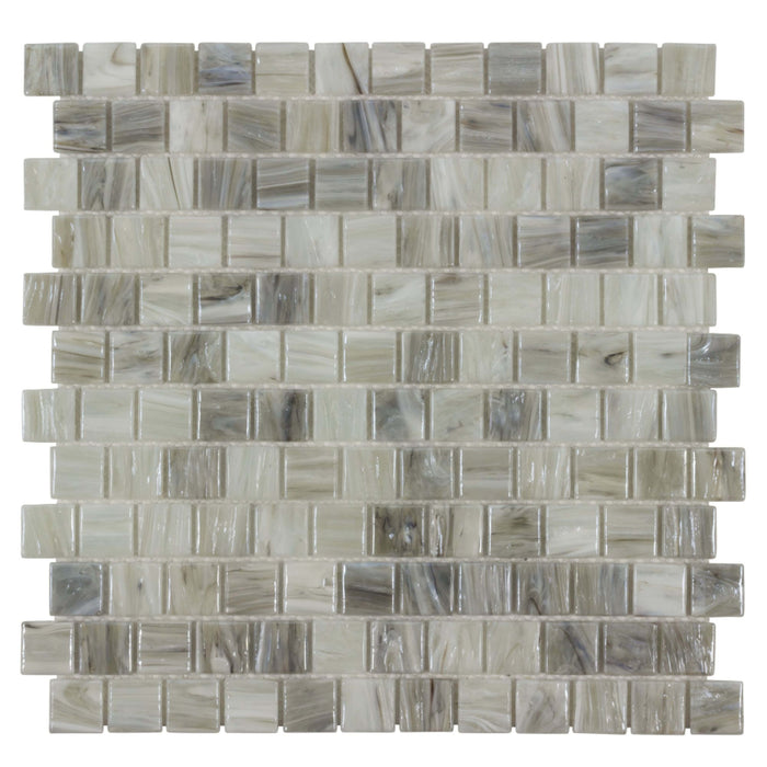 Glassique in Rhapsody Sepia Glass Tile