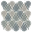 Euphoria in Mystic Rain Glass Tile
