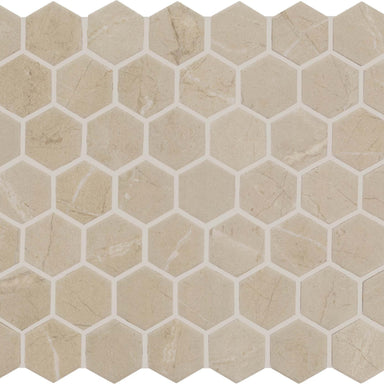 Perpetuo in Elegant Beige Hexagon 1.5 Tile
