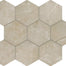 Perpetuo in Elegant Beige Hexagon 8 Tile