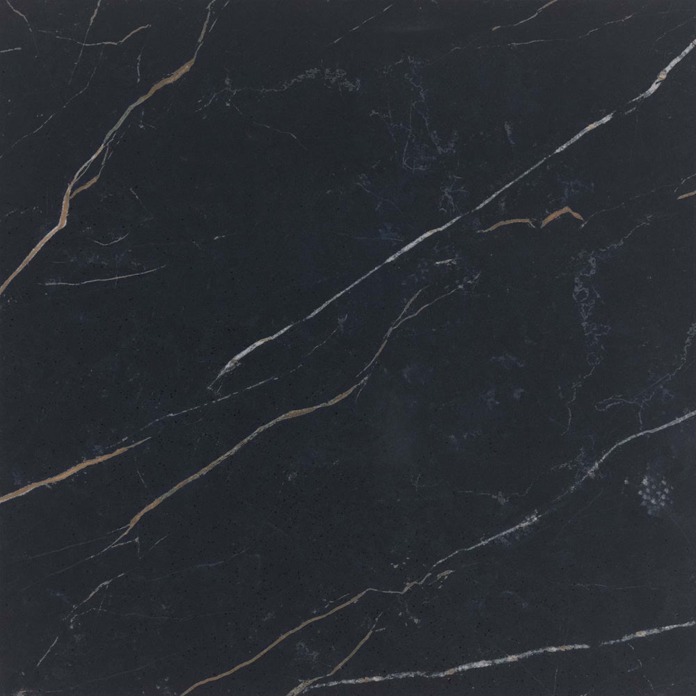 Perpetuo in Infinite Black 24x24 Tile