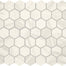 Perpetuo in Timeless White Hexagon 1.5 Tile