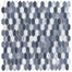 Royal Gems in Regal Sapphire Glass Tile