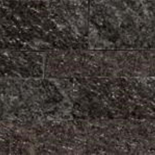 SLATE, QUARTZITE & SANDSTONE in Black Quartzite - Stacked 6" X 24"