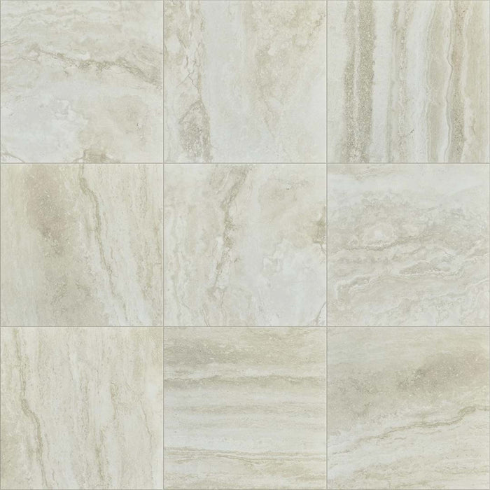 SATURN 18X18 in Ivory Tile