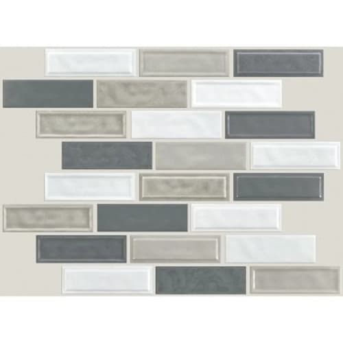 GEOSCAPES RANDOM LINEAR in Warm Blend  Tile