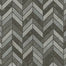 DEL RAY CHEVRON MOSAIC in Milly Gray  Tile