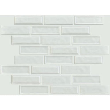 GEOSCAPES RANDOM LINEAR in Bone  Tile