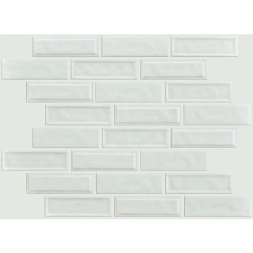 GEOSCAPES RANDOM LINEAR in Bone  Tile