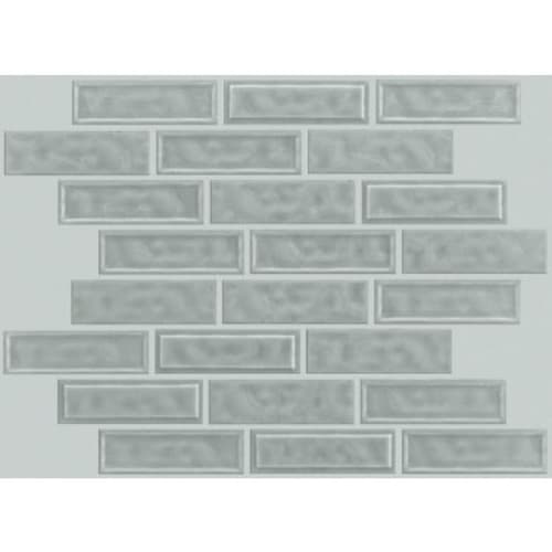 GEOSCAPES RANDOM LINEAR in Light Grey  Tile