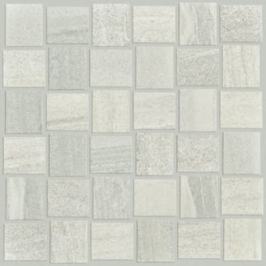 TB LINEAGE BASKETWEAVE MOSAIC in Lithium  Tile