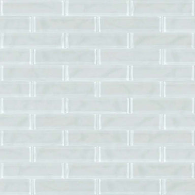 PRINCIPAL 3X12 ARTISAN GLASS in Ice Tile