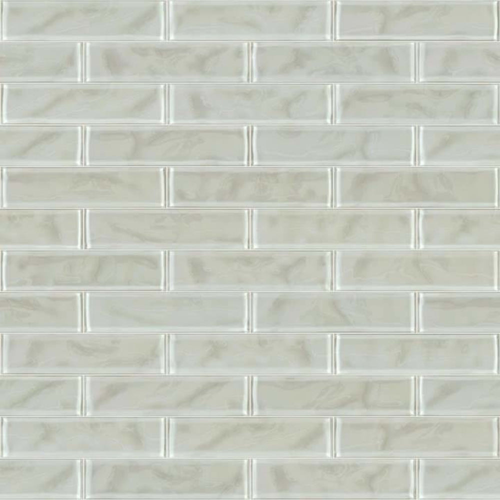 PRINCIPAL 3X12 ARTISAN GLASS in Mist Tile