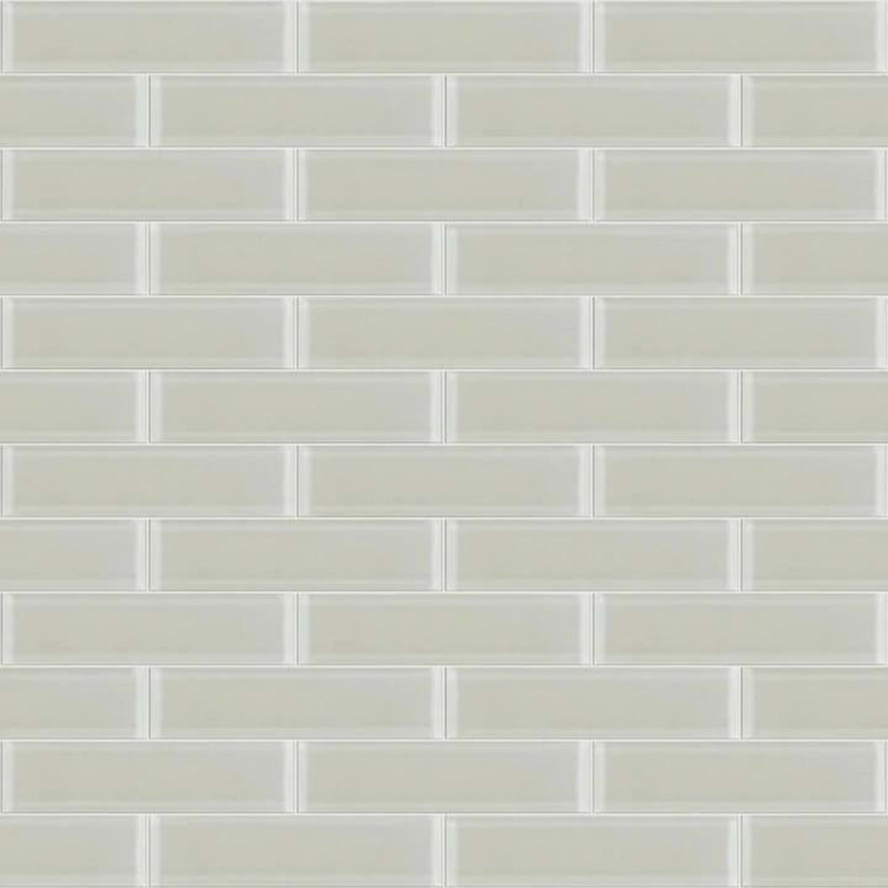 PRINCIPAL 3X12 GLASS TILE 2 in Mist Tile