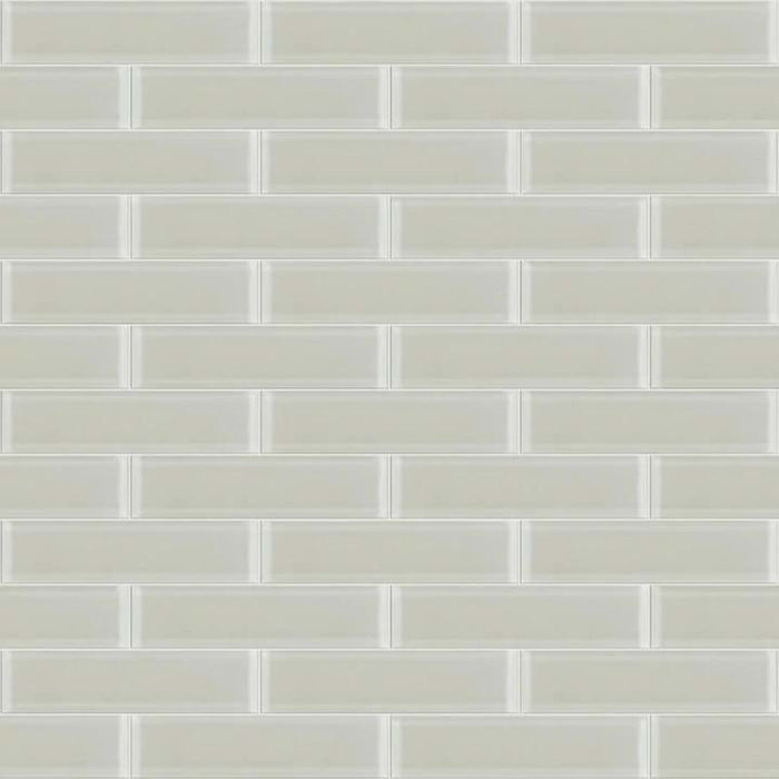 PRINCIPAL 3X12 GLASS TILE 2 in Mist Tile