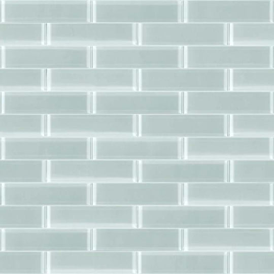 PRINCIPAL 3X12 GLASS TILE 2 in Cloud