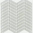 PRINCIPAL CHEVRON GLASS MO in Mist  Tile