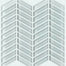 PRINCIPAL CHEVRON GLASS MO in Cloud  Tile