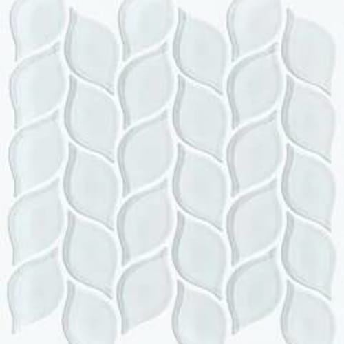 PRINCIPAL PETAL GLASS MOSAIC in Ice