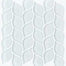 PRINCIPAL PETAL GLASS MOSAIC in Ice  Tile