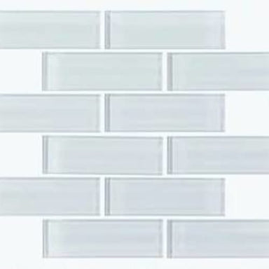 PRINCIPAL SUBWAY GLASS MOSAIC in Ice  Tile