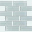 PRINCIPAL SUBWAY GLASS MOSAIC in Cloud  Tile