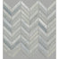 ESTATE CHEVRON MOSAIC in Biancoc/Blue Gr  Tile
